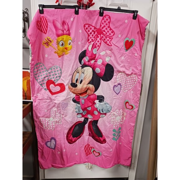 Disney Minnie Mouse butterflies Comforter Toddler Bed Size - Picture 1 of 3